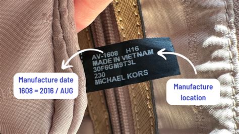 is my michael kors purse real|michael kors bag code checker.